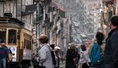 on the map